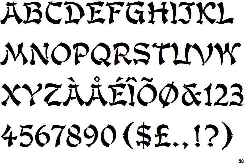 chinese style font in microsoft word