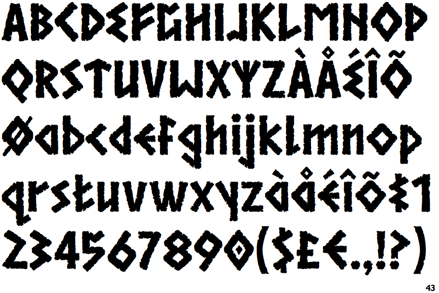 Free rune fonts