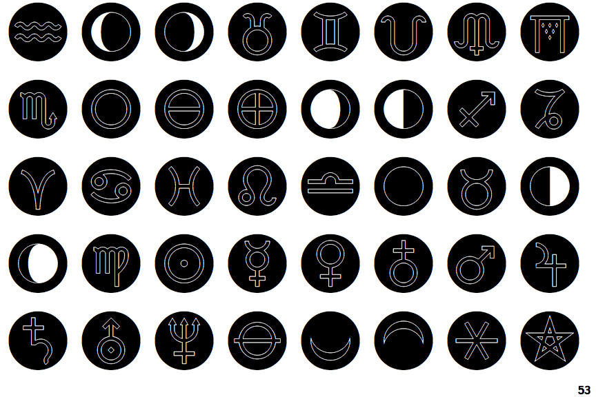 Astrotype N Dot Outline