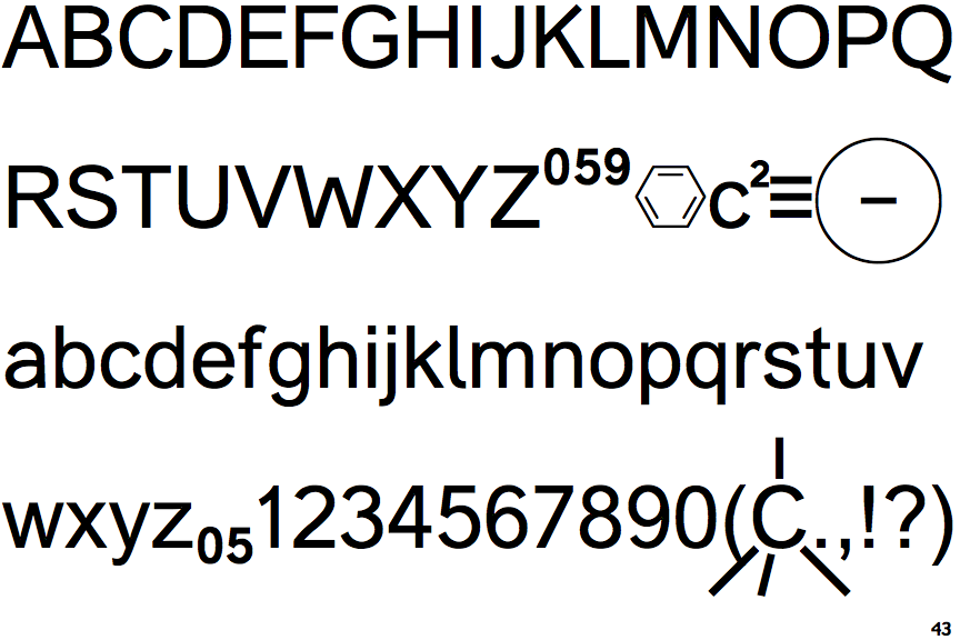 Chemsymbols LT One