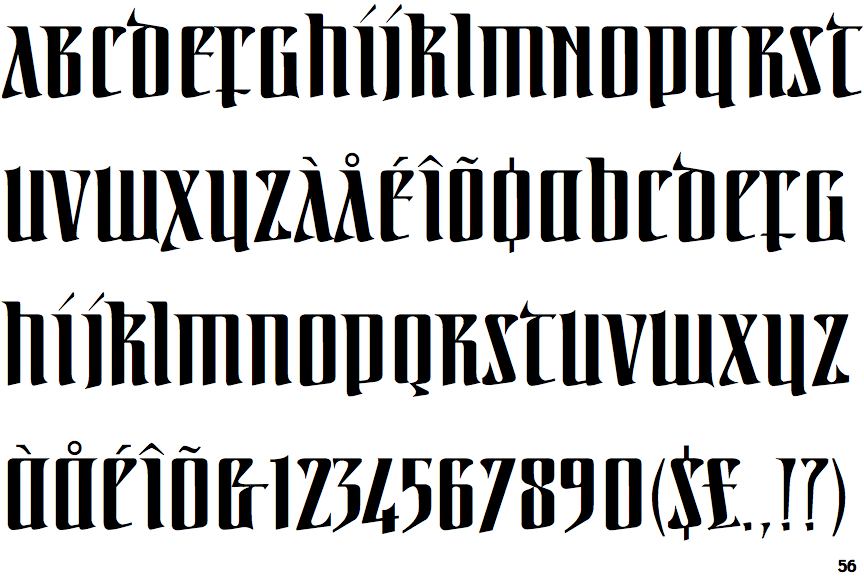 Linotype Irish Text