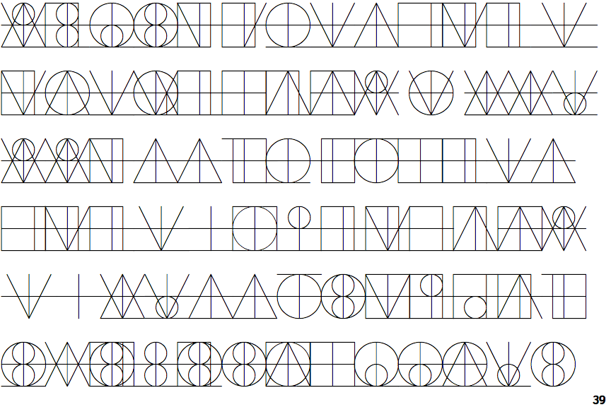 Linotype Renee Display Types