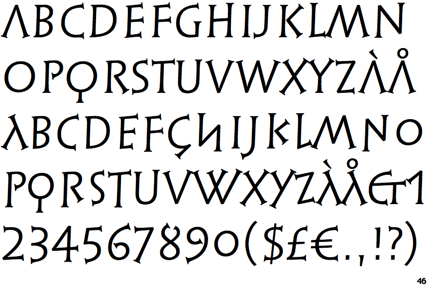 Linotype Syntax Lapidar Serif Display