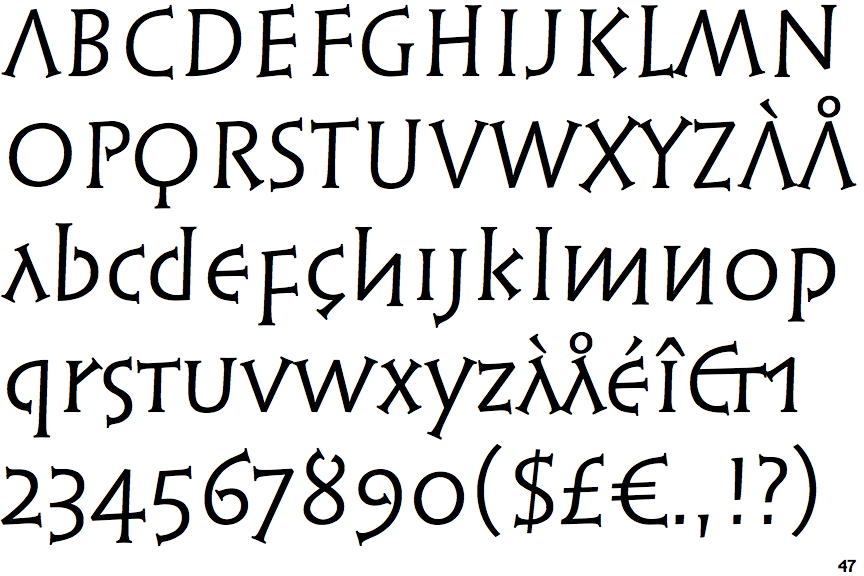 Linotype Syntax Lapidar Serif Text