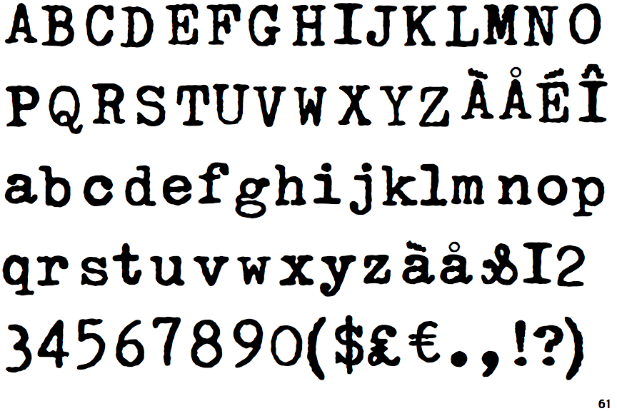 Linotype Typo American