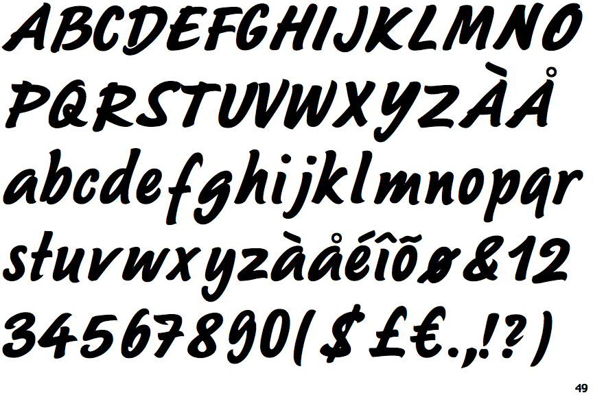 Sayer Script Bold