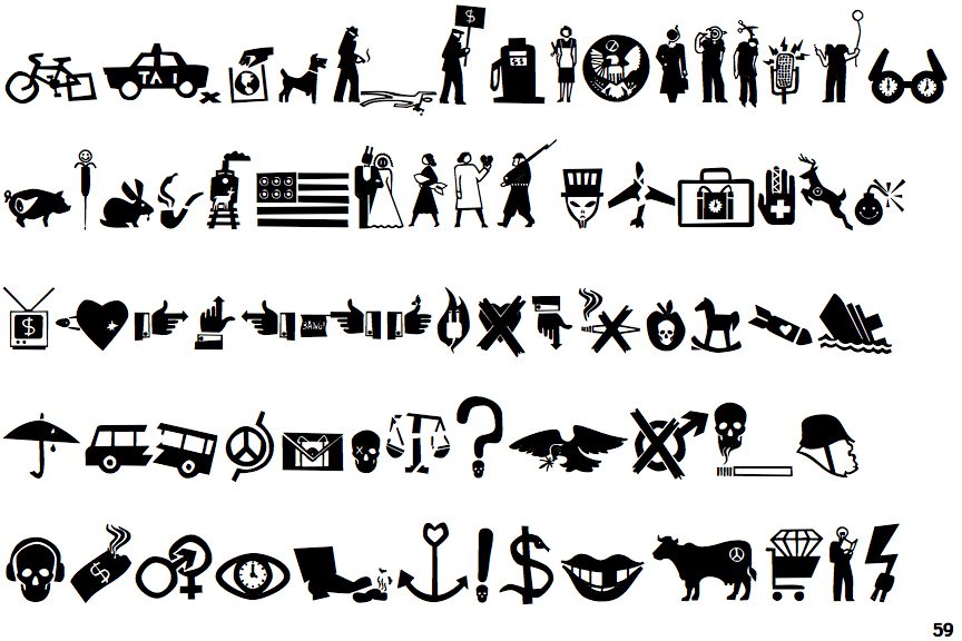 Isoglyphics