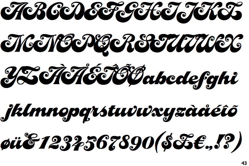 Alfazine Script