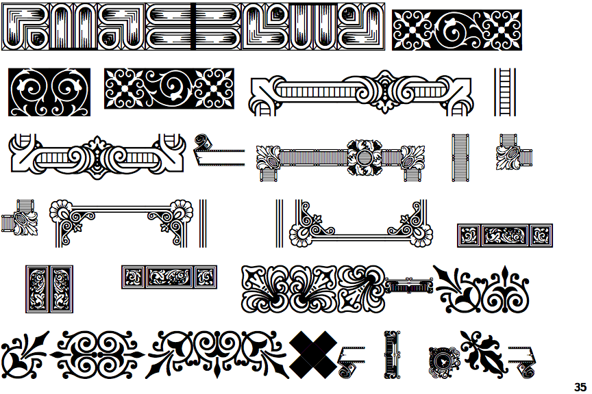 Period Borders 4 NF