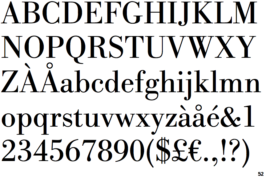 Bodoni Classico