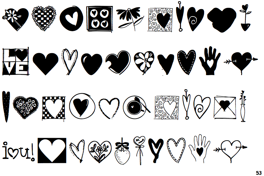 Heart Doodles Too