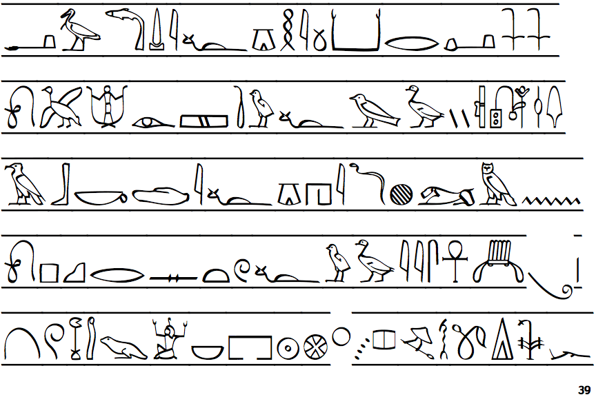P22 Hieroglyphic Cartouche