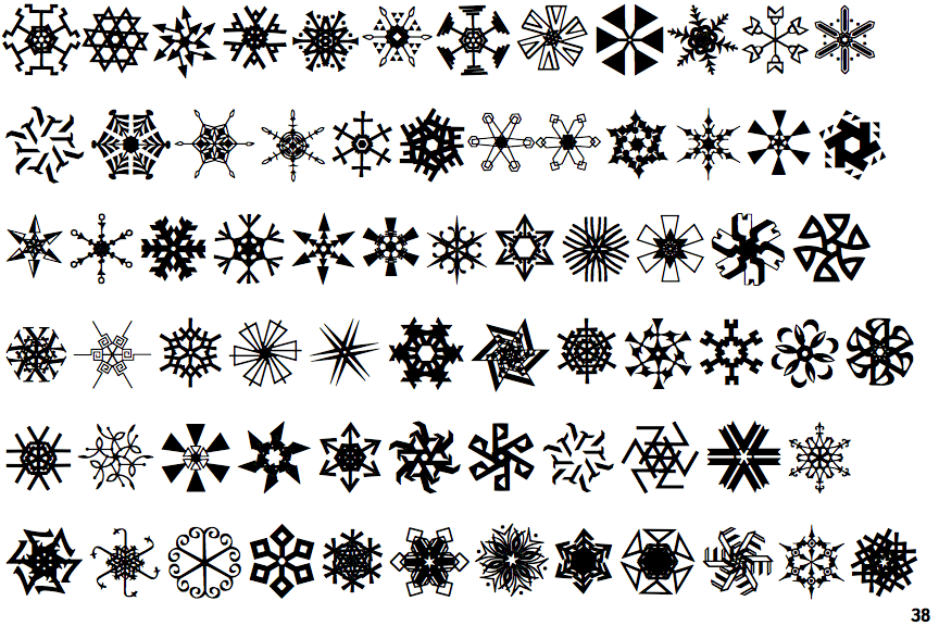 P22 Snowflakes