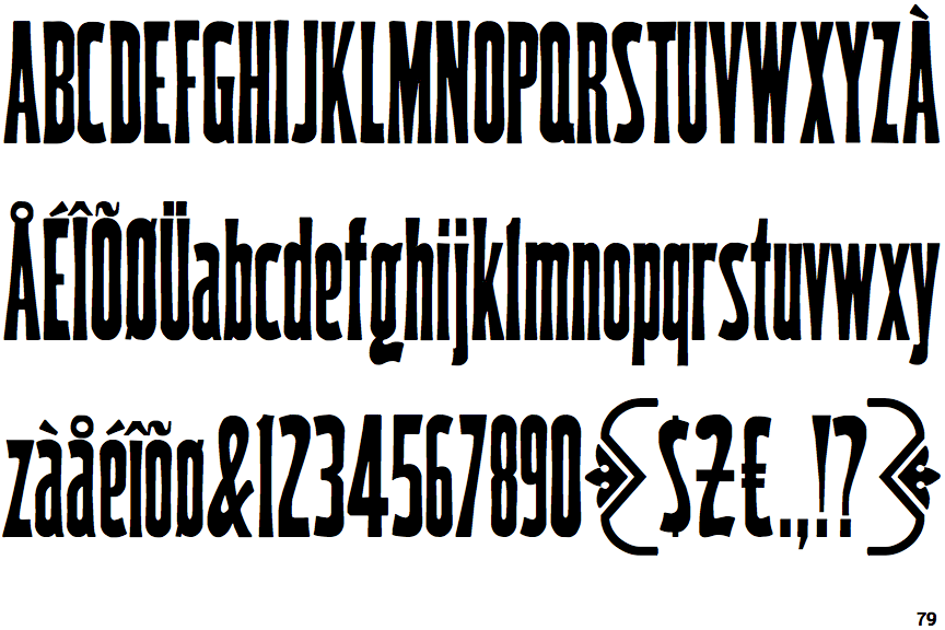 P22 Wood Type