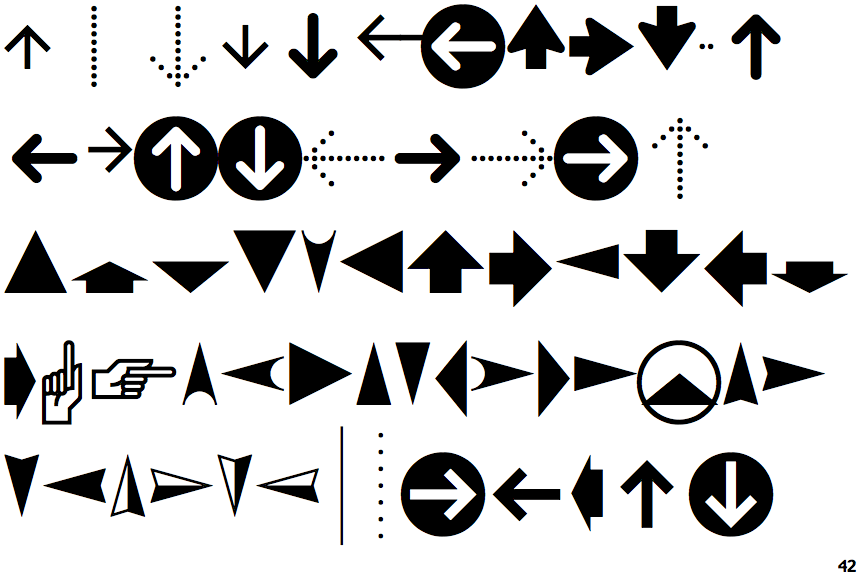 PIXymbols Arrows