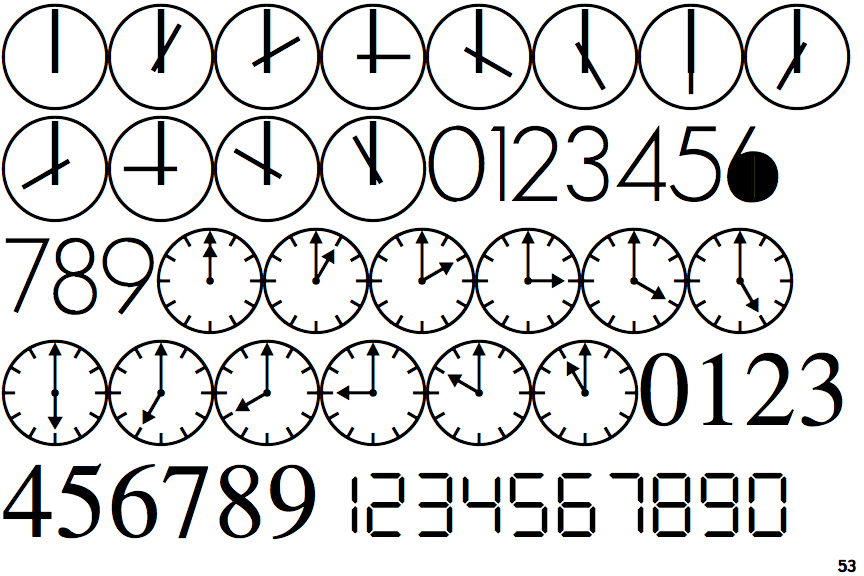 PIXymbols Clocks