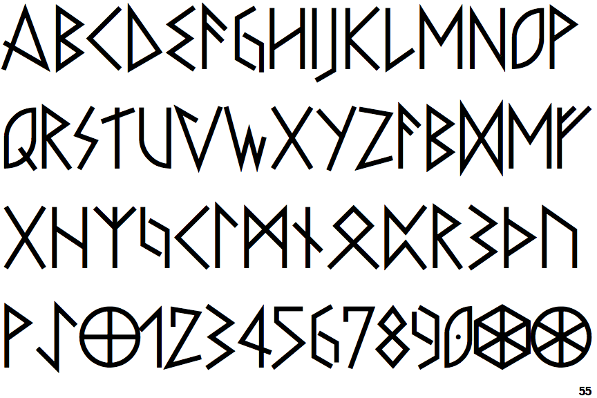 Faux Runic