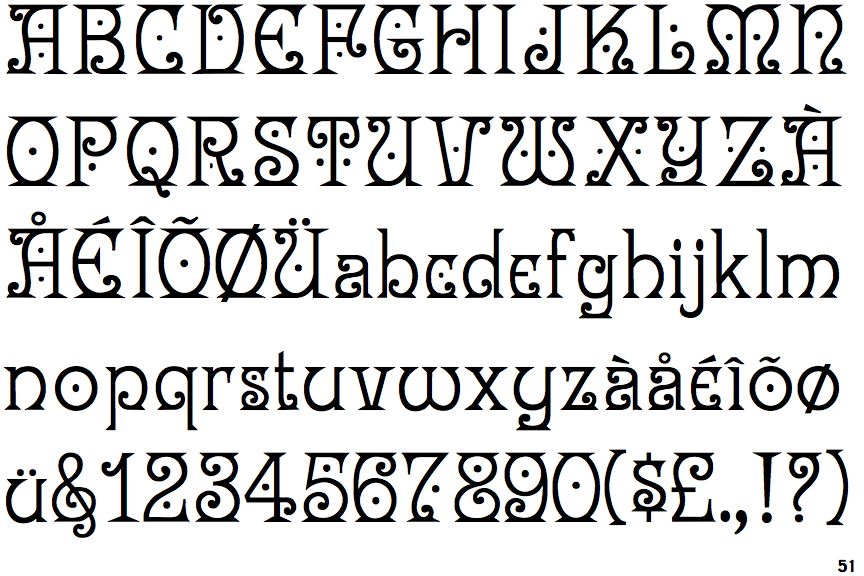 victorian era font