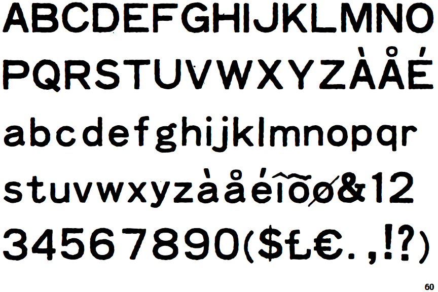 Fontscape Home > Simulation > Facsimile