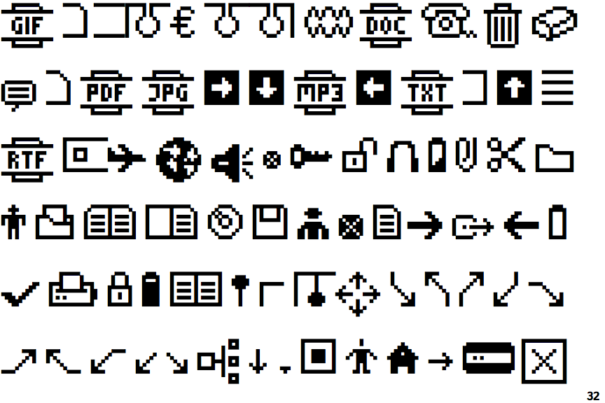 Pixelade Icons