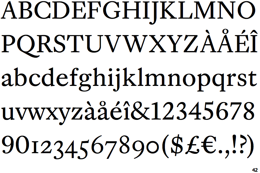 Dover Serif Text