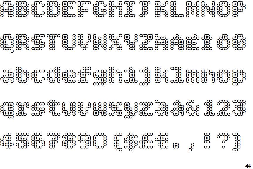 Bitcount Grid Double Line Circle