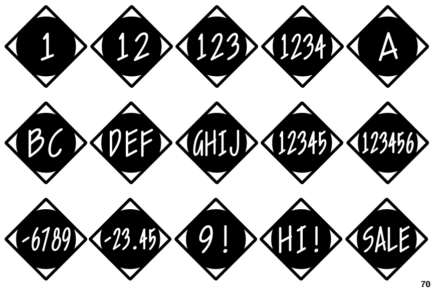Encercle Draft Circle in Diamond Bold