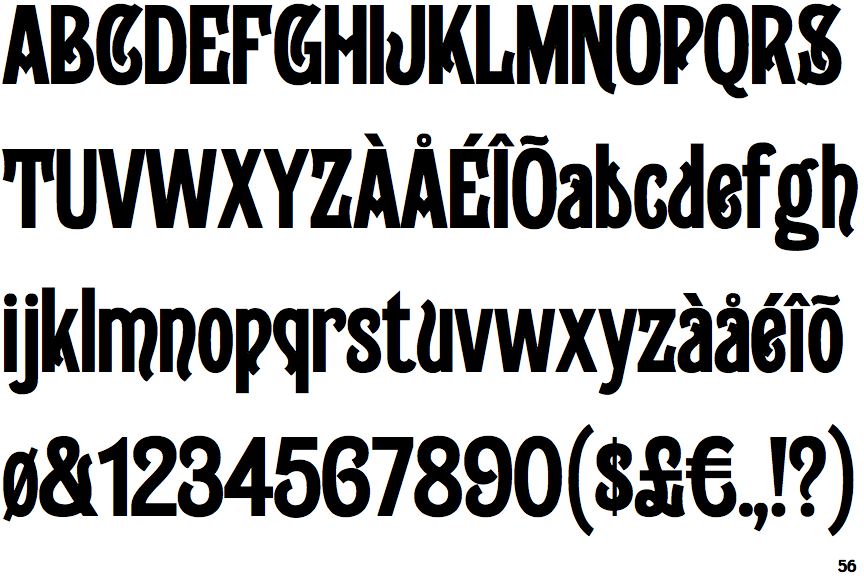 Gildabeth Extra Bold